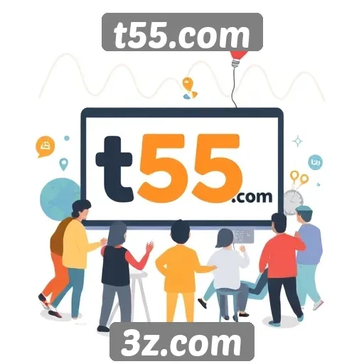 Impacto da comunidade no desenvolvimento do t55.com