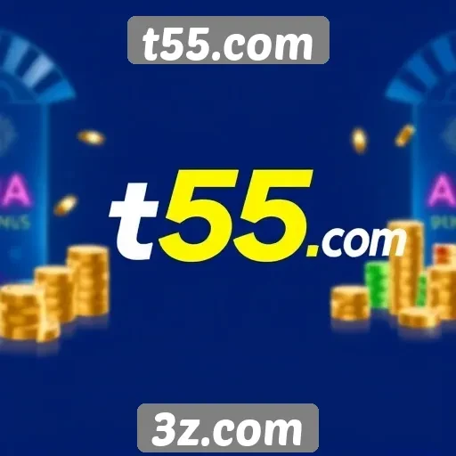 Exploração dos jogos disponíveis no t55.com