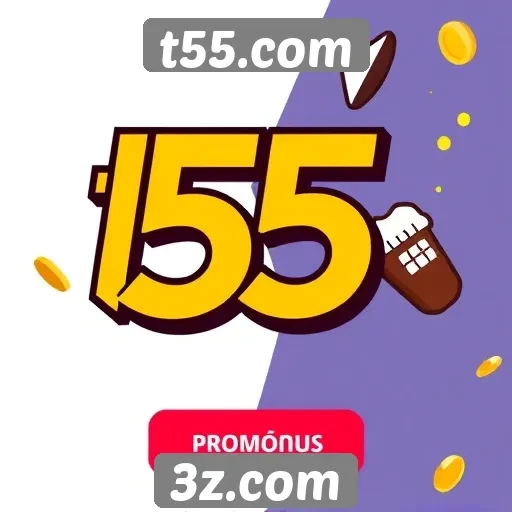 Promoções e bônus disponíveis no t55.com