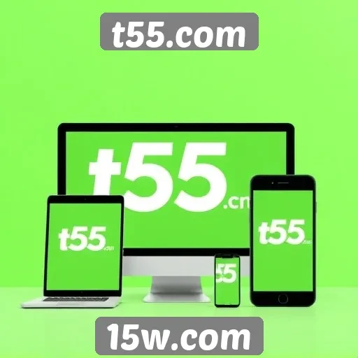 Desempenho da plataforma t55.com em dispositivos diferentes