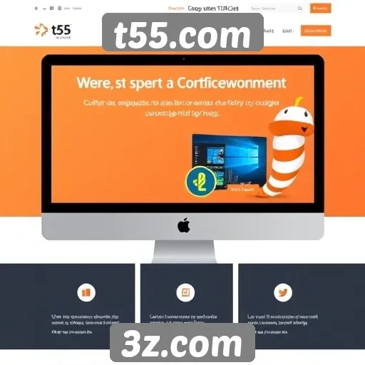 Análise das funcionalidades do site t55.com